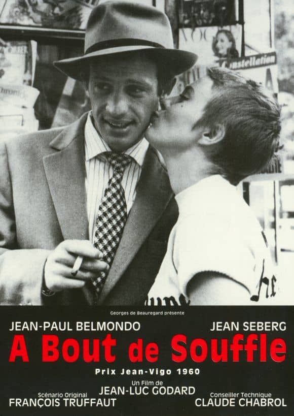 recenzie de film A bout de souffle, Jean-Luc Godard
