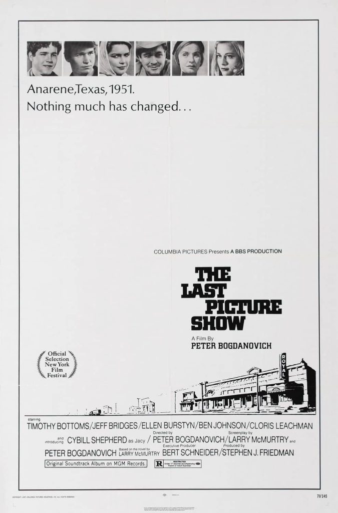 recenzie de film The Last Picture Show, Peter Bogdanovich