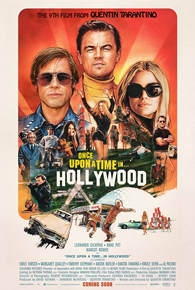 recenzie de film Once Upon a Time... in Hollywood, Quentin Tarantino