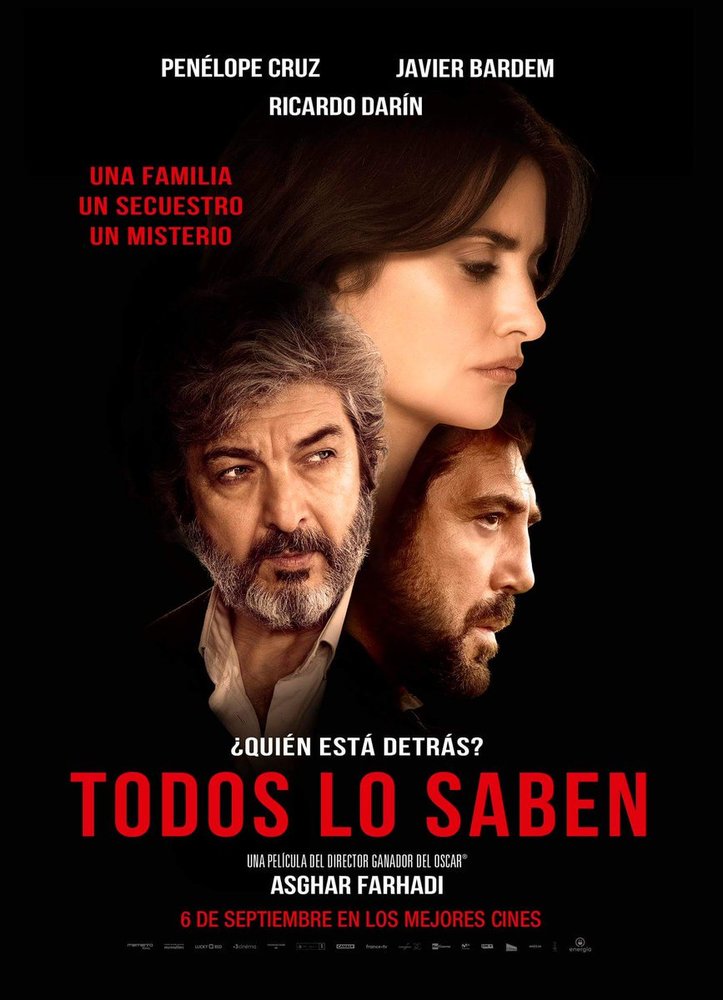 recenzie de film Todos lo saben, Asghar Farhadi