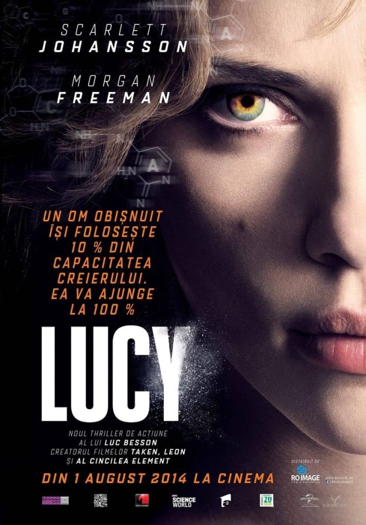 recenzie de film Lucy, Luc Besson
