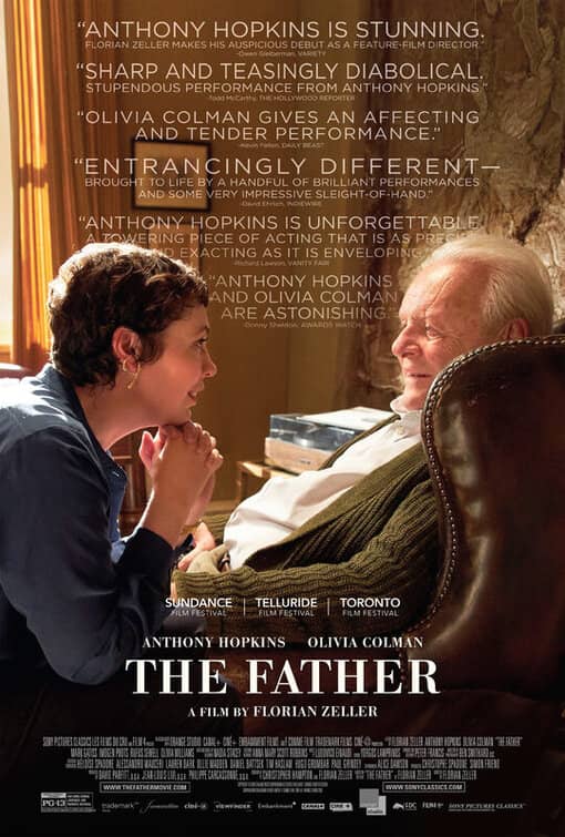 recenzie film The Father, Florian Zeller