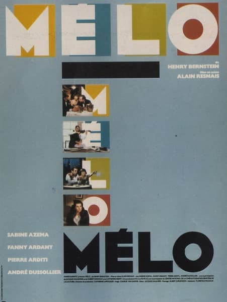 recenzie film Melo, Alain Resnais
